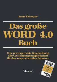 bokomslag Das groe WORD 4.0 Buch