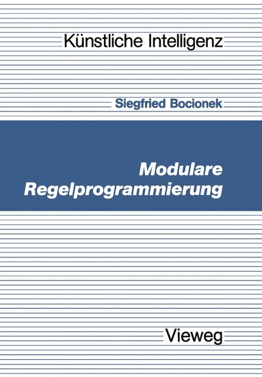 bokomslag Modulare Regelprogrammierung