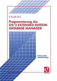 bokomslag Programmierung des OS/2 Extended Edition Database Manager