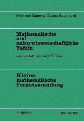 Mathematische und naturwissenschaftliche Tafeln 1