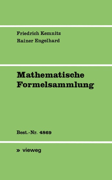 bokomslag Mathematische Formelsammlung