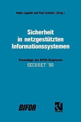 bokomslag Sicherheit in netzgesttzten Informationssystemen