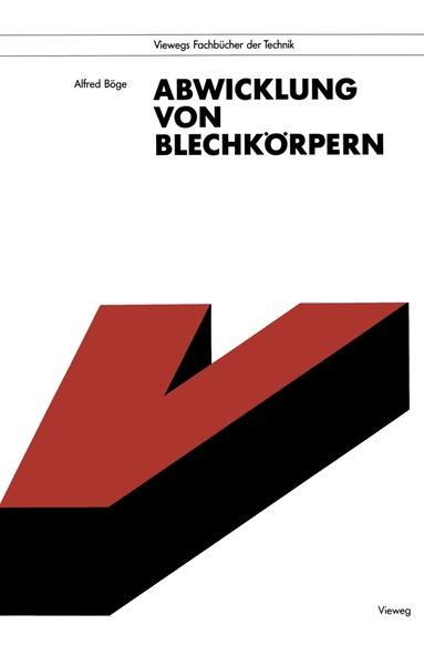 Alfred Böge - Abwicklung von Blechkörpern, Häftad