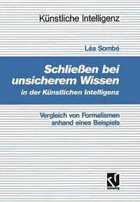 bokomslag Schlieen bei unsicherem Wissen in der Knstlichen Intelligenz