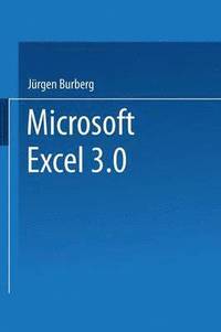 bokomslag Microsoft¿ Excel 3. 0