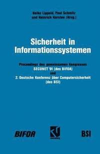 bokomslag Sicherheit in Informationssystemen