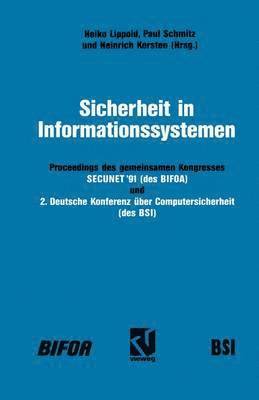 bokomslag Sicherheit in Informationssystemen