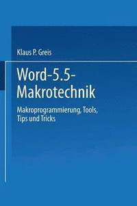 bokomslag Word 5.5 Makrotechnik