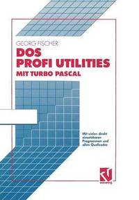 bokomslag DOS Profi Utilities mit Turbo Pascal