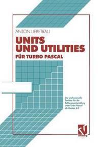 bokomslag Units und Utilities fr Turbo Pascal