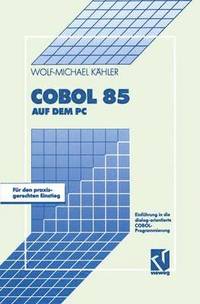 bokomslag COBOL 85 auf dem PC