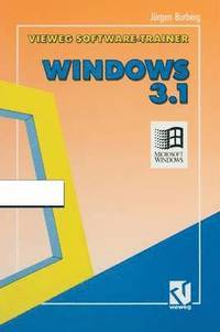 bokomslag Vieweg-Software-Trainer Windows 3. 1