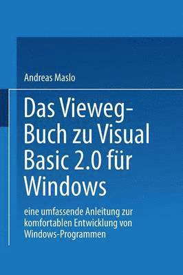 bokomslag Das Vieweg-Buch zu Visual Basic 2.0 fr Windows