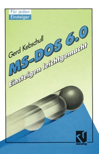 bokomslag MS-DOS 6.0
