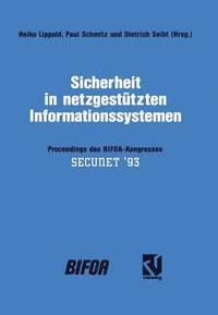 bokomslag Sicherheit in netzgesttzten Informationssystemen