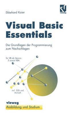 bokomslag Visual Basic Essentials