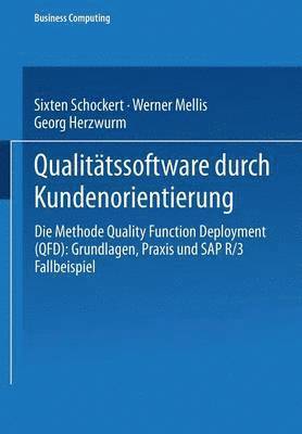 bokomslag Qualittssoftware durch Kundenorientierung