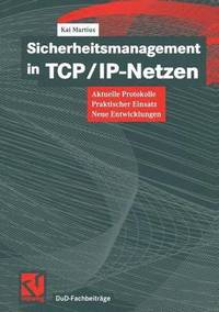 bokomslag Sicherheitsmanagement in TCP/IP-Netzen