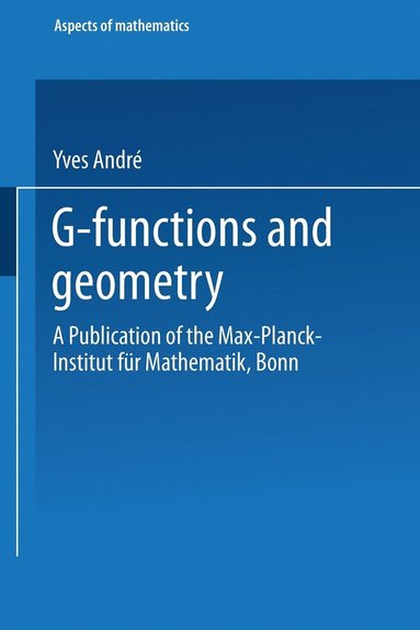 bokomslag G-functions and Geometry