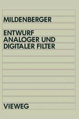 bokomslag Entwurf analoger und digitaler Filter