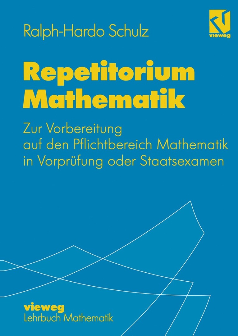 Ralph-Hardo Schulz - Repetitorium Mathematik, Häftad