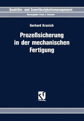 bokomslag Prozesicherung in der mechanischen Fertigung