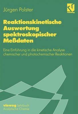 bokomslag Reaktionskinetische Auswertung spektroskopischer Meßdaten