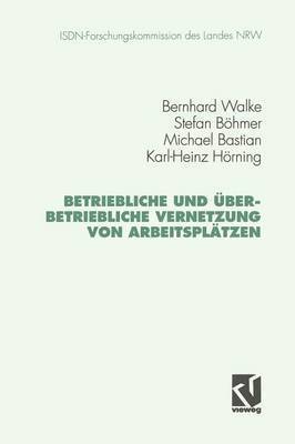 bokomslag Betriebliche und berbetriebliche Vernetzung von Arbeitspltzen