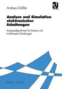 bokomslag Analyse und Simulation elektronischer Schaltungen