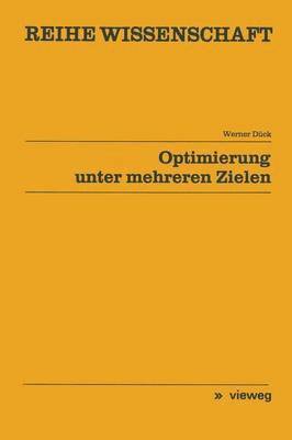 Optimierung unter mehreren Zielen 1