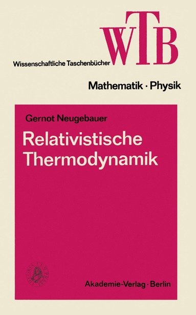 bokomslag Relativistische Thermodynamik