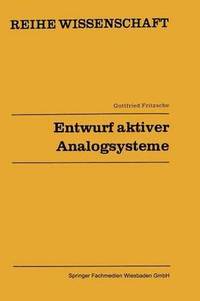 bokomslag Entwurf aktiver Analogsysteme