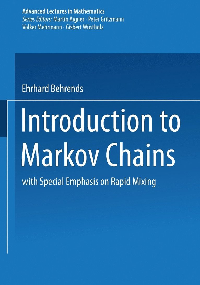 Introduction to Markov Chains with Special Emphasis on Rapid Mixing 1