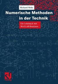 bokomslag Numerische Methoden in der Technik