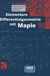 bokomslag Elementare Differentialgeometrie mit Maple