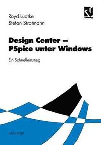 bokomslag Design Center  PSpice unter Windows
