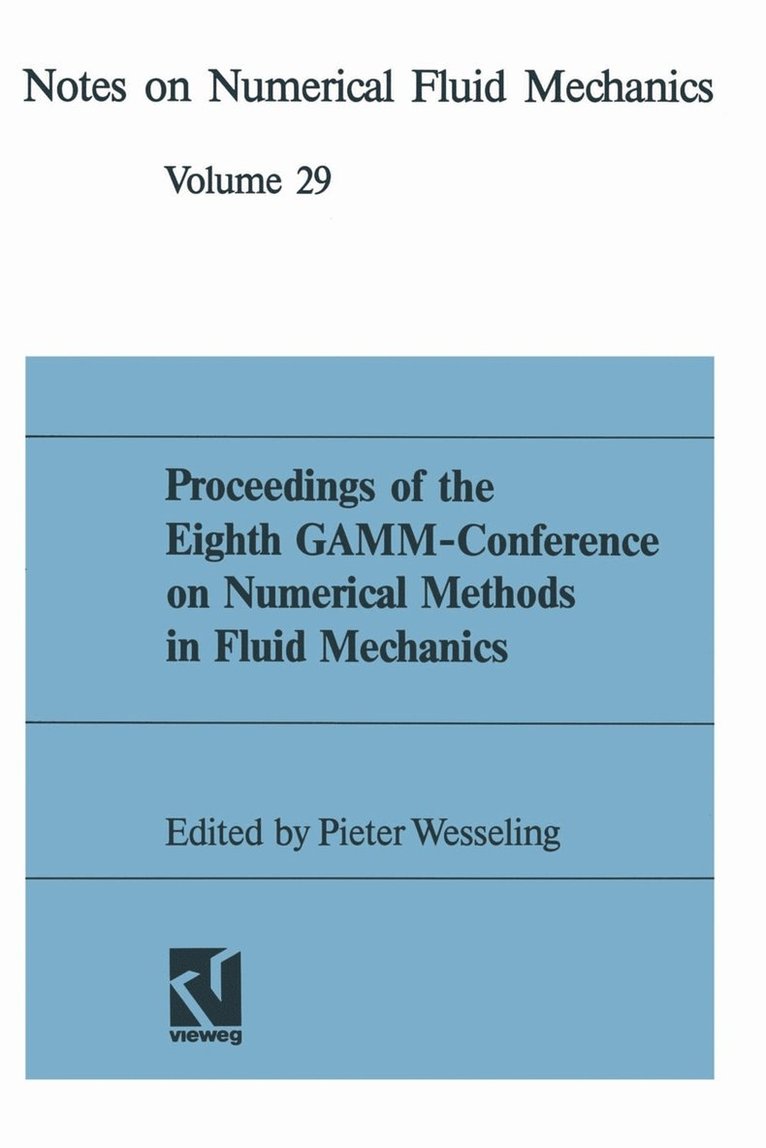 Numerical Methods in Fluid Mechanics: 8th 1