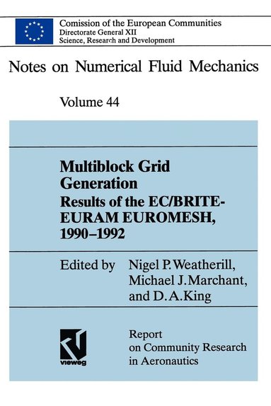 bokomslag Multiblock Grid Generation: Results of the Ec/Brite-Euram Project Euromesh, 1990-1992