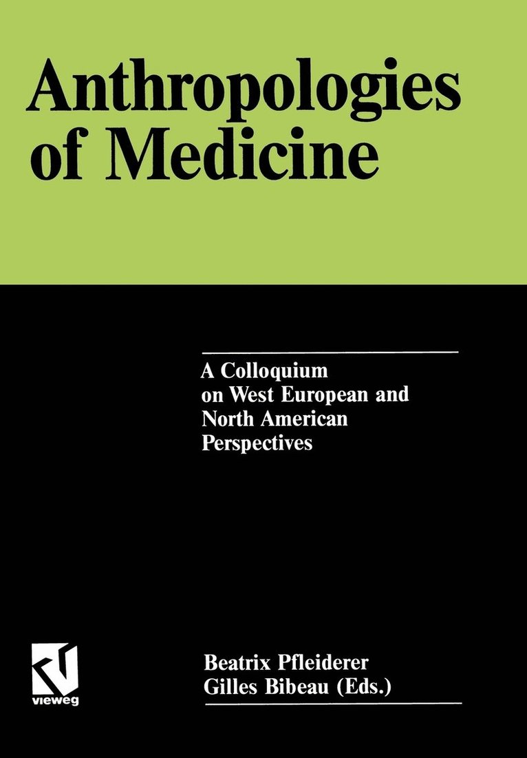 Anthropologies of Medicine 1