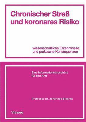 bokomslag Chronischer Streß und koronares Risiko