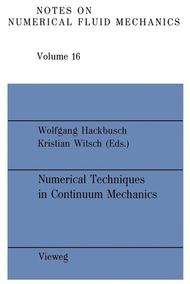 bokomslag Numerical Techniques in Continuum Mechanics