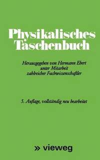 bokomslag Physikalisches Taschenbuch