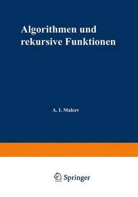 bokomslag Algorithmen und rekursive Funktionen