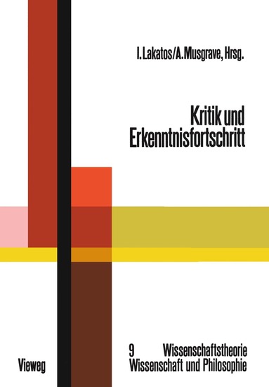 Imre Lakatos - Kritik und Erkenntnisfortschritt, Häftad