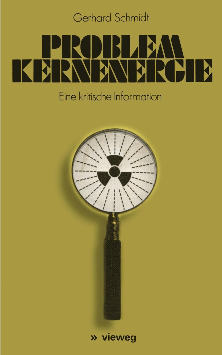 Gerhard Schmidt - Problem Kernenergie, Häftad