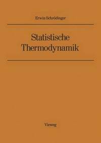 bokomslag Statistische Thermodynamik