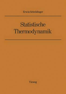 bokomslag Statistische Thermodynamik