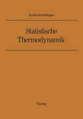 bokomslag Statistische Thermodynamik