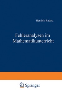 bokomslag Fehleranalysen im Mathematikunterricht