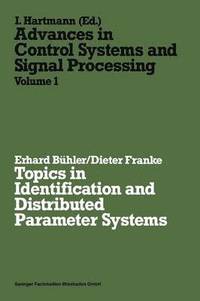 bokomslag Topics in Identification and Distributed Parameter Systems